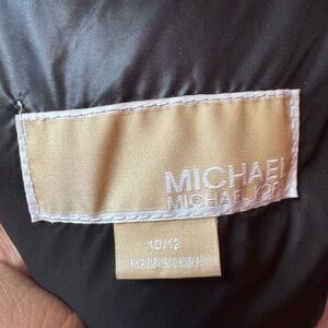 Michael Kors Black and Tan Jacket